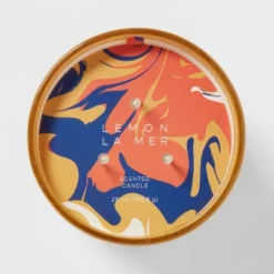 28oz Glass Lemon La Mer Candle Yellow - Opalhouse™ -Opalhouse GUEST 0bd7703b 7c81 409a a741 4443d8b98554