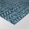 5'x7' Wild Stripe Outdoor Rug Blue - Opalhouse™ -Opalhouse GUEST 1c46c462 e2ff 4f22 9160 935d6c84f378