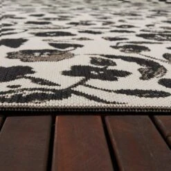 Floral Outdoor Rug Black - Opalhouse™ 4 Floral Outdoor Rug Black - Opalhouse™ -Opalhouse GUEST 2794d941 44a7 42ac 82ac 0ab33b9558f1