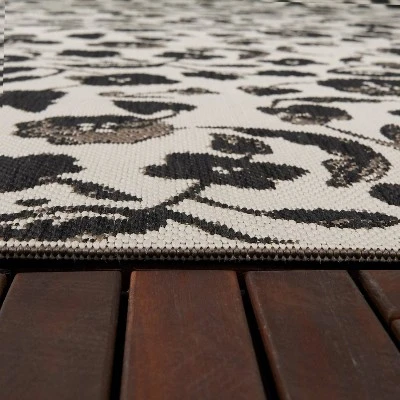 Floral Outdoor Rug Black - Opalhouse™ Floral Outdoor Rug Black - Opalhouse™ -Opalhouse GUEST 2794d941 44a7 42ac 82ac 0ab33b9558f1