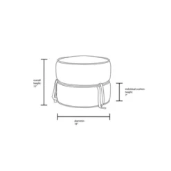 Olivia Round Pouf Rust - Opalhouse™ Designed With Jungalow™ 6 Olivia Round Pouf Rust - Opalhouse™ Designed With Jungalow™ -Opalhouse GUEST 2dec2442 055a 49e6 a91f e3a92174e078