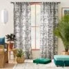 1pc 50"x84" Light Filtering Limu-Limu Leaf Jacquard Curtain Panel Gray - Opalhouse™ Designed With Jungalow™ 1 1pc 50"x84" Light Filtering Limu-Limu Leaf Jacquard Curtain Panel Gray - Opalhouse™ Designed With Jungalow™ -Opalhouse GUEST 421dc9b8 44ac 4840 a1f4 2563587244d5