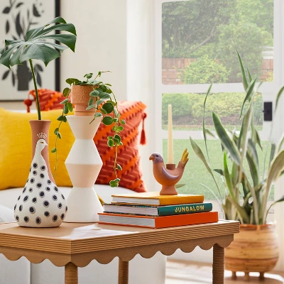 Ceramic Plant Pedestal White - Opalhouse™ designed with Jungalow™ Ceramic Plant Pedestal White - Opalhouse™ Designed With Jungalow™ -Opalhouse GUEST 58e29b15 7b2b 4cd8 88fc d6ac5a3de5d9