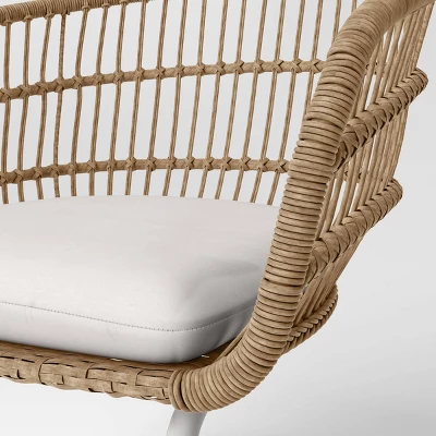 Southport 3pc Motion Patio Chat Set with Metal Legs - Natural/White - Opalhouse™ Southport 3pc Motion Patio Chat Set With Metal Legs - Natural/White - Opalhouse™ -Opalhouse GUEST 5d2a432c cabf 4662 9bf9 e67a6e679ac1