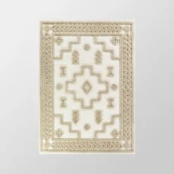Outdoor Rug Tufted Geo Cream - Opalhouse™ -Opalhouse GUEST 82a3fbe0 e309 4066 ac99 d8006940ed73
