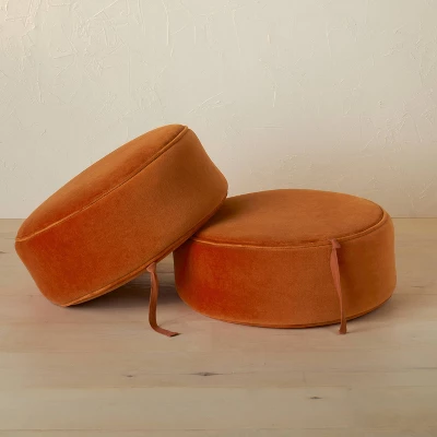 Olivia Round Pouf Rust - Opalhouse™ designed with Jungalow™ Olivia Round Pouf Rust - Opalhouse™ Designed With Jungalow™ -Opalhouse GUEST 82af329b 8f41 4a0d 911f baedd52777c2