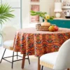 70" Cotton Calling In The Abundance Round Tablecloth With Tassels - Opalhouse™ Designed With Jungalow™ -Opalhouse GUEST 8f2ca633 6abf 41e0 bc9a f8d11471c037