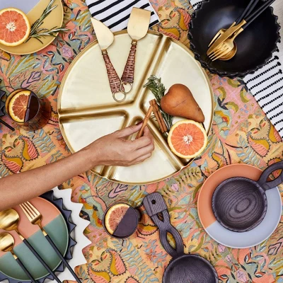 5pc Stainless Steel Silverware Set Black/Gold - Opalhouse™ designed with Jungalow™ 5pc Stainless Steel Silverware Set Black/Gold - Opalhouse™ Designed With Jungalow™ -Opalhouse GUEST 9c600b8c 28d5 45e2 a4c3 ad1088a92ce8