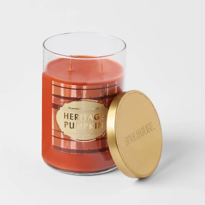 21.5oz Lidded Glass Jar 2-Wick Heritage Pumpkin Candle - Opalhouse™ 21.5oz Lidded Glass Jar 2-Wick Heritage Pumpkin Candle - Opalhouse™ -Opalhouse GUEST 9c93a613 d287 448c 93dc 8fe5e9343bc7