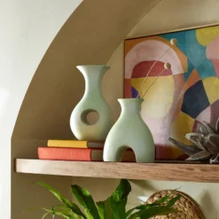 Opalhouse 34 10" Ceramic Vase - Opalhouseâ„¢ Designed With Jungalowâ„¢