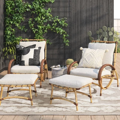2pc Sculptured Statement Patio Chair & Ottoman - Opalhouse™ 2pc Sculptured Statement Patio Chair & Ottoman - Opalhouse™ -Opalhouse GUEST a0d79d7d 073b 41fd a158 078171eea990