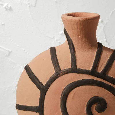 Spiral Shell Terracotta Vase Brown - Opalhouse™ designed with Jungalow™ Spiral Shell Terracotta Vase Brown - Opalhouse™ Designed With Jungalow™ -Opalhouse GUEST a2eac2ce 3162 402b 84ad c28e5b6af97f