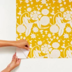 Idris Flower Wallpaper Pharaoh Gold - Opalhouse™ Designed With Jungalow™ 4 Idris Flower Wallpaper Pharaoh Gold - Opalhouse™ Designed With Jungalow™ -Opalhouse GUEST afa3c2c7 d4a3 4da6 989a 5ea8e7d3bc25