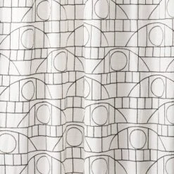 1pc Light Filtering Embroidery Bridges Window Curtain Panel White - Opalhouse™ Designed With Jungalow™ -Opalhouse GUEST b1fb6aa6 e52e 4ee2 b60f dd7306877e08