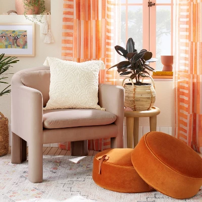 Olivia Round Pouf Rust - Opalhouse™ designed with Jungalow™ Olivia Round Pouf Rust - Opalhouse™ Designed With Jungalow™ -Opalhouse GUEST c42f7ac5 4d35 41a1 96d4 16dc48cb1f63