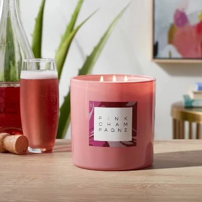 28oz Glass Champagne Candle Light Pink - Opalhouse™ 28oz Glass Champagne Candle Light Pink - Opalhouse™ -Opalhouse GUEST ccfa993b 32f7 446b 8f02 3fa85a1d9083