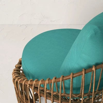 Topanga Club Chair with Ottoman - Blue/Brown - Opalhouse™ designed with Jungalow™ Topanga Club Chair With Ottoman - Blue/Brown - Opalhouse™ Designed With Jungalow™ -Opalhouse GUEST d55e6c02 0566 4024 be4f e642208a3e0f