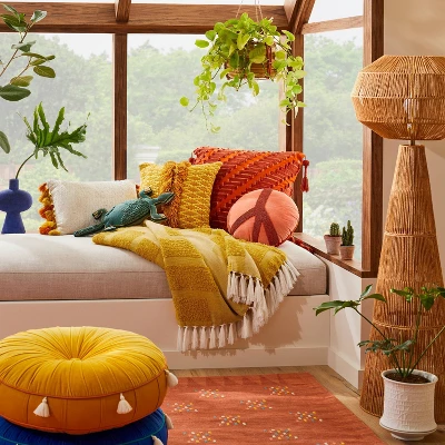 Diamond Textured Woven Square Throw Pillow - Opalhouse™ designed with Jungalow™ Diamond Textured Woven Square Throw Pillow - Opalhouse™ Designed With Jungalow™ -Opalhouse GUEST e064a861 798a 4db1 8d70 aa511d774c2c