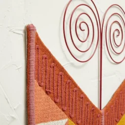 24" X 24" Oversized Woven Butterfly Decorative Wall Sculpture Brown - Opalhouse™ Designed With Jungalow™ -Opalhouse GUEST f50a1eac 806a 4998 af73 a51484d6beb8