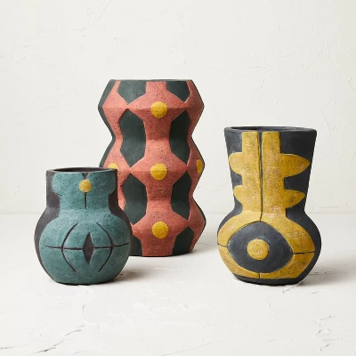 Small Geo Pattern Vase Yellow - Opalhouse™ designed with Jungalow™ Small Geo Pattern Vase Yellow - Opalhouse™ Designed With Jungalow™ -Opalhouse GUEST ffdfb76e 4af7 4a2f bf54 eb82c22ddd07